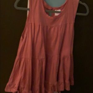 Cute summer pink top
